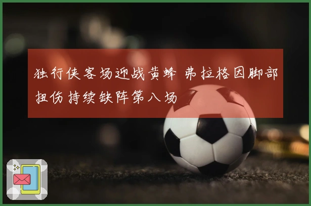 独行侠客场迎战黄蜂 弗拉格因脚部扭伤持续缺阵第八场